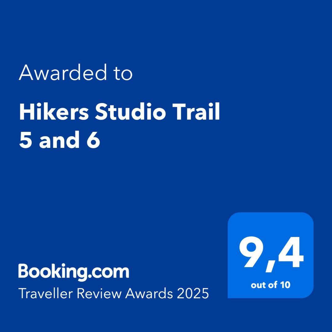 Hikers Studio Trail 5 And 6 Moni Evaggelistrias ภายนอก รูปภาพ